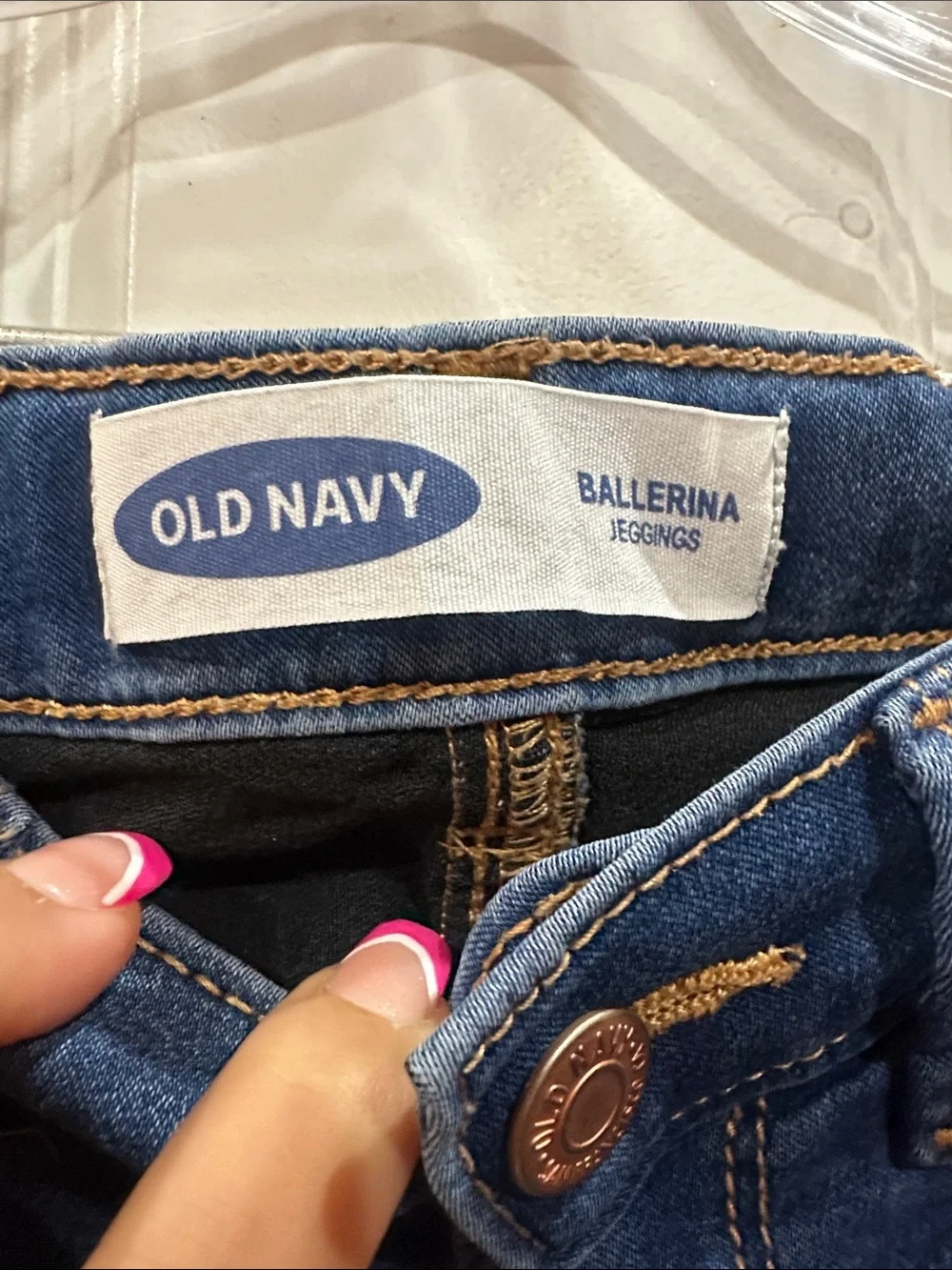 NWOT Old Navy Dark Blue Girls' Skinny Jeans size 8